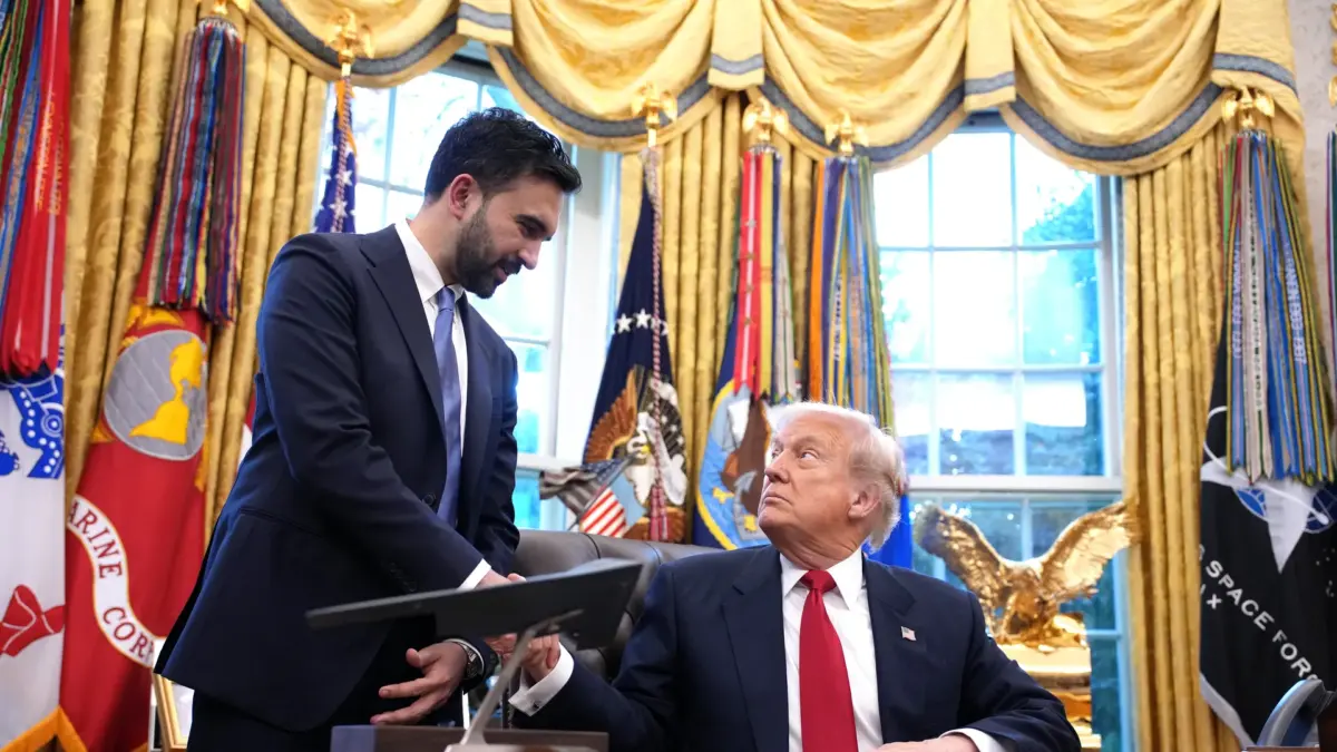 Presiden Trump bertemu dengan Walikota terpilih Kota New York Zohran Mamdani untuk pertama kalinya di Kantor O