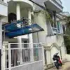 Rumah terduga pelaku ledakan di SMAN 72 Kelapa Gading Jakarta Utara. (Foto: Ist)