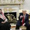 Dalam kunjungan Pangeran Mahkota Arab Saudi Mohammed bin Salman ke Gedung Putih pada Selasa (18/11/2025), Pres