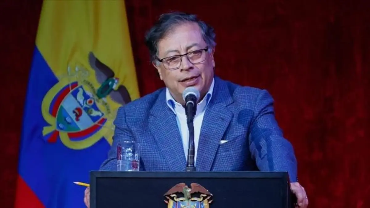 Presiden Kolombia Gustavo Petro. (Anadolu Agency)