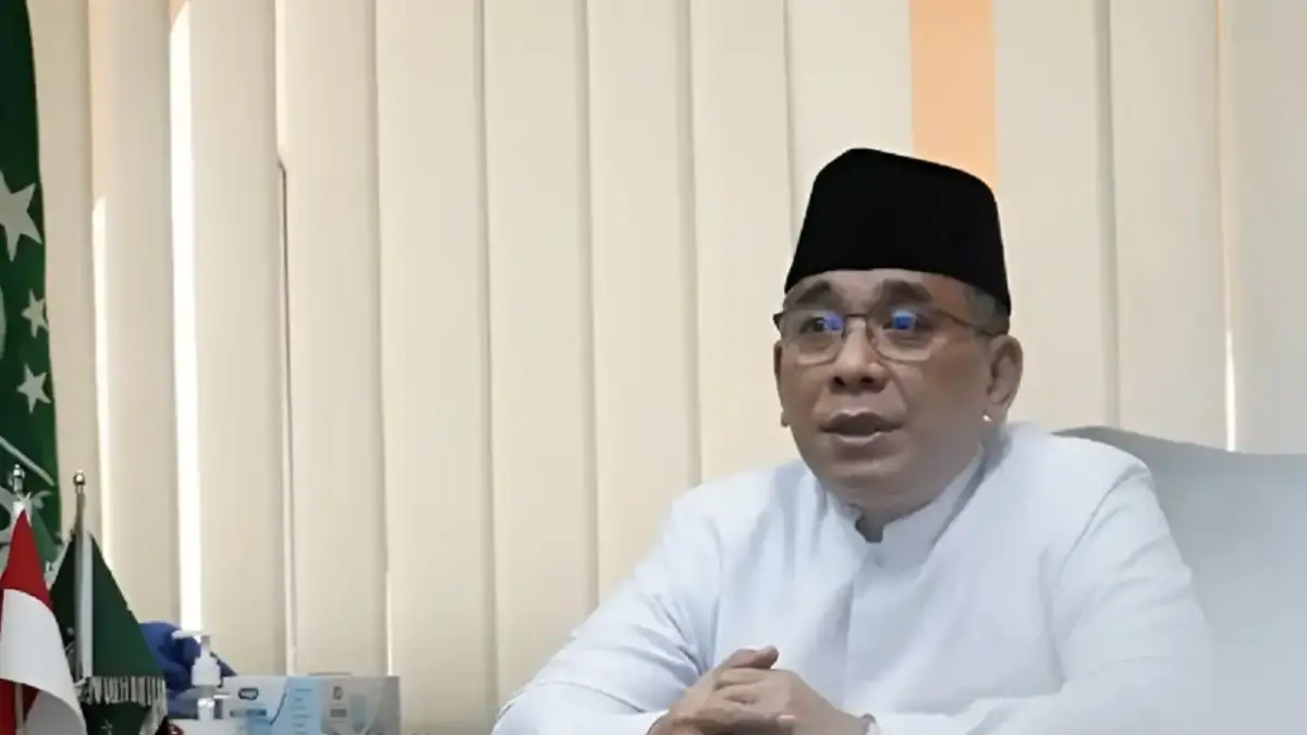 Gus Yahya: Polemik di Tubuh Nahdlatul Ulama Tak Bisa Langsung Dikaitkan dengan Kepentingan Politik Tertentu Ketua Umum PBNU Yahya Cholil Staquf atau Gus Yahya