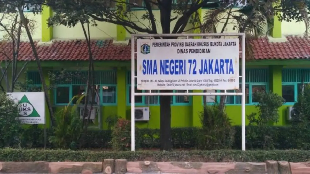 Kadispenal Benarkan Lokasi Ledakan di SMAN 72 di Kompleks TNI AL Kelapa Gading SMAN 72 Jakarta. (Foto: Istimewa/Google Maps)