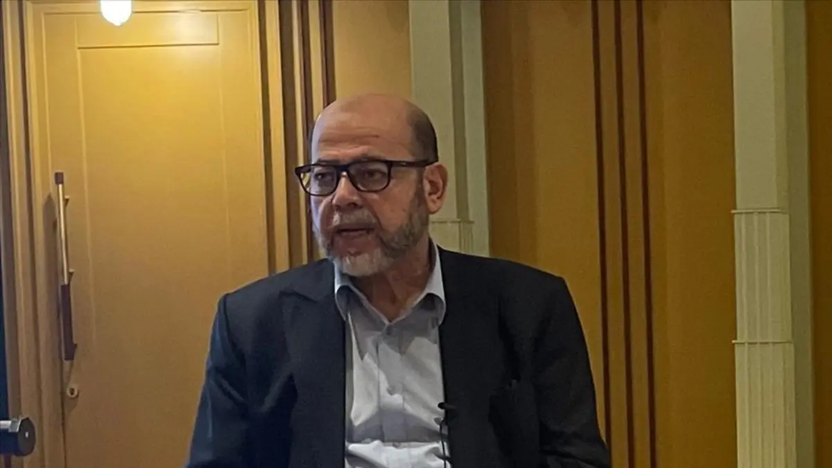 Refleksi 7 Oktober, Hamas: Israel tidak Beri Pilihan Anggota senior politbiro Hamas Mousa Abu Marzouk (Anadolu)