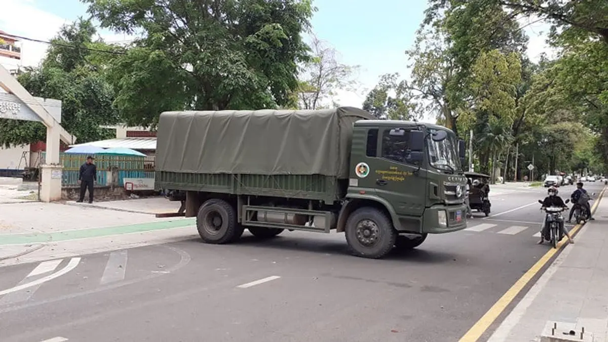 Thailand Jatuhkan Bom di Wilayah Kamboja Usai Donald Trump Sebut 2 Negara Itu Hentikan Perang Militer Kamboja/Kingofthesaxons via Wikimedia Commons