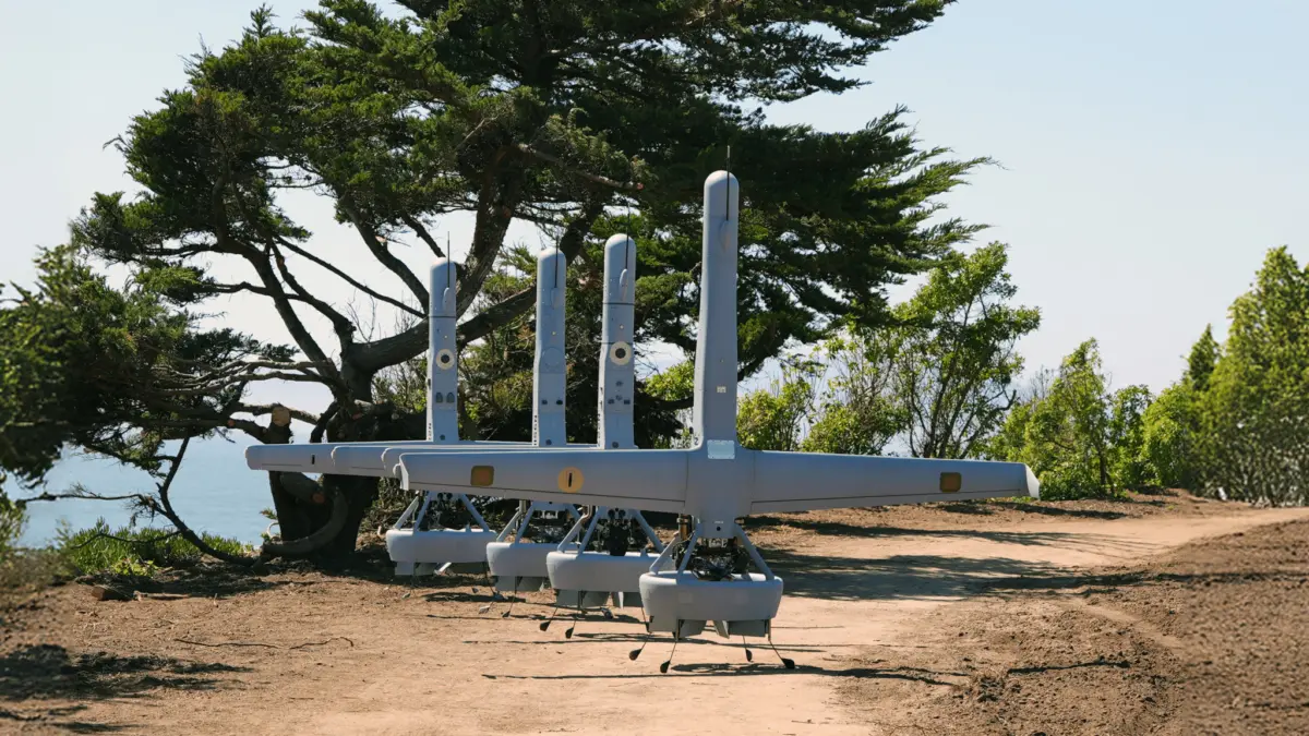 V-BAT drones. Source: Shield AI