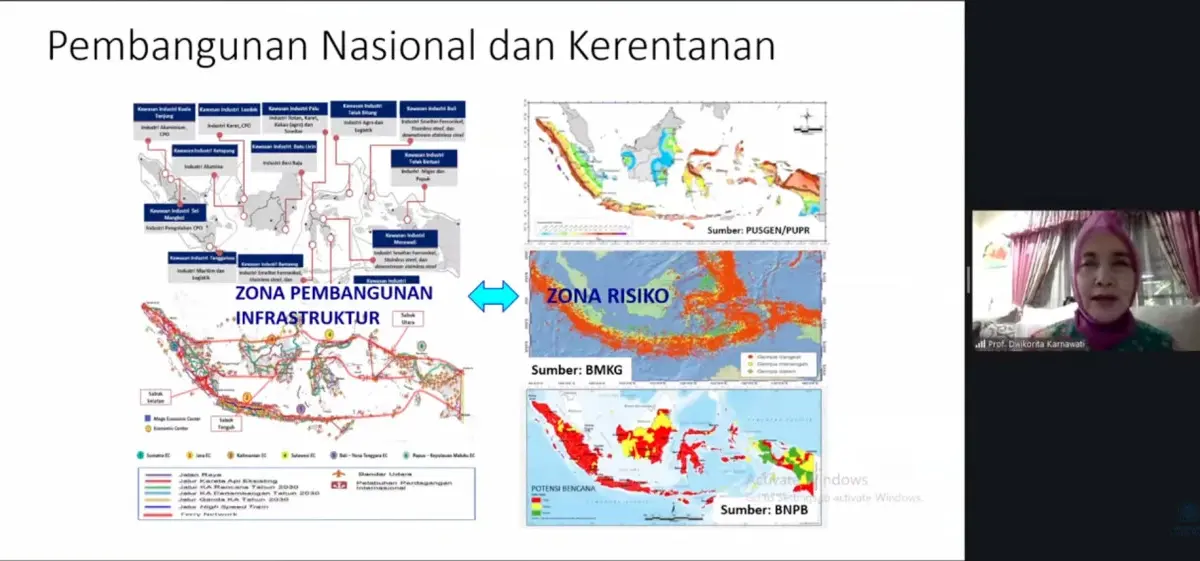 Wilayah Indonesia Sangat Kompleks Dipengaruhi Pertemuan 3 Lempeng Besar Tangkapan layar (Dok. UGM)