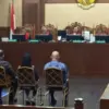 Sidang perdana kasus dugaan korupsi pengadaan laptop Chromebook dan Chrome Device Management (CDM) di Kemendik
