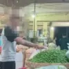 Dugaan aksi pemerasan terhadap pedagang di Pasar Jagasatru, Kota Cirebon. (Foto: istimewa)
