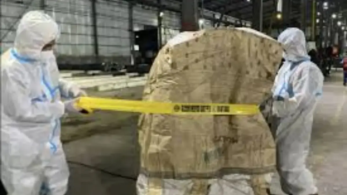 Penyegelan kawasan mengandung radioaktif cesium-137 oleh Dirjen Penegakan Hukum Kementerian Lingkungan Hidup d