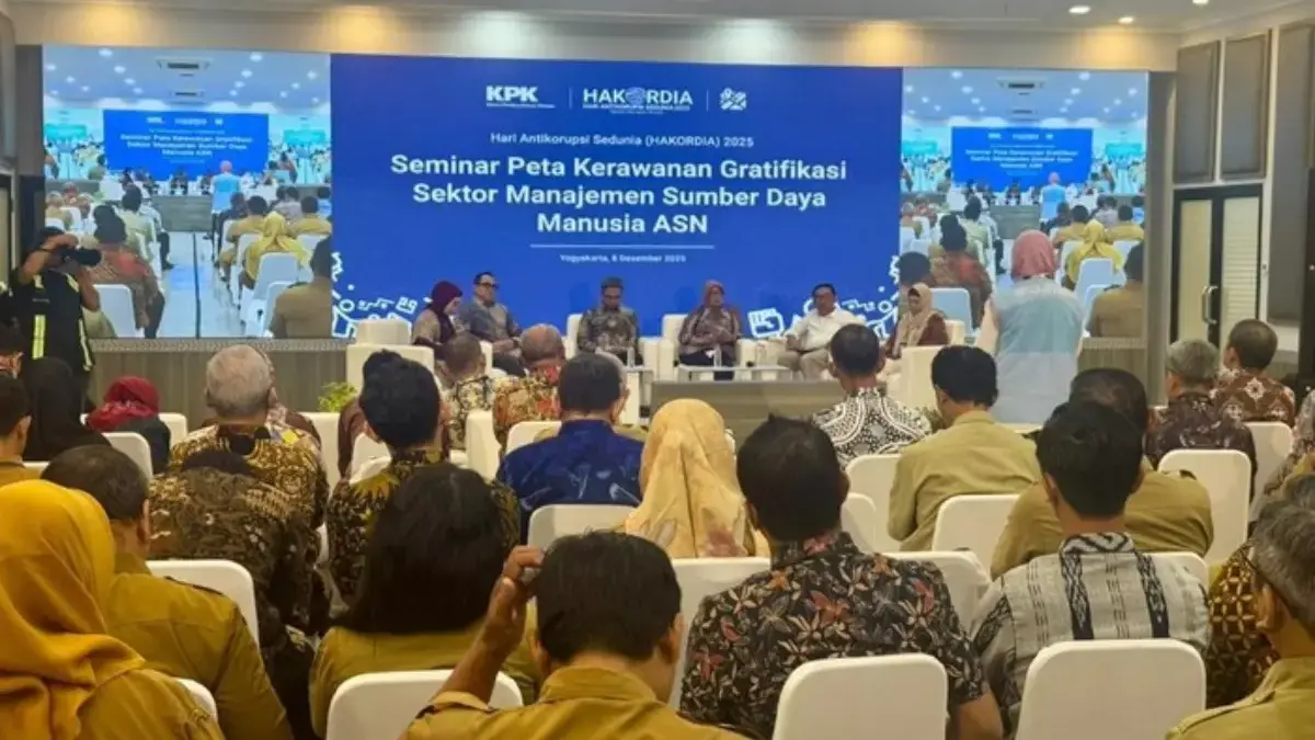 Seminar \'Peta Kerawanan Gratifikasi: Langkah Strategis Membangun SDM ASN yang Berintegritas\'. (dok.istimewa)