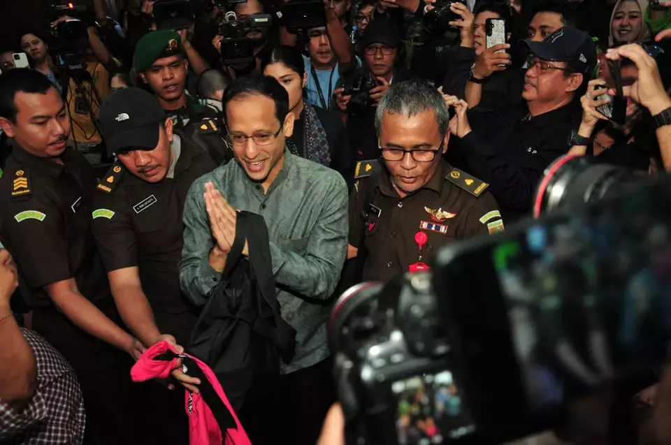 Nadiem Makarim pada Senin (5/1) ini menghadiri sidang dan menyampaikan Eksepsi atau Nota Keberatan Pribadi ata