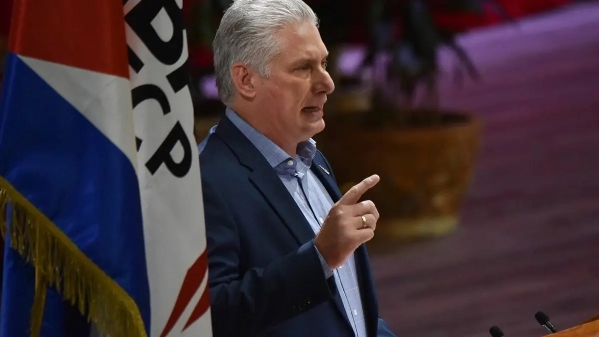 Presiden Kuba Miguel Diaz-Canel Bermudez Sebut Aksi Amerika Serikat 'Serangan Kriminal' Miguel Diaz-Canel Bermudez