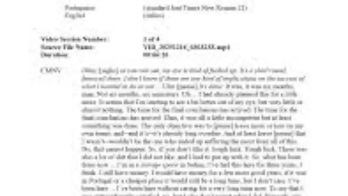 Transkrip video pengakuan dari pelaku, Claudio Manuel Neves Valente, 48, yang mengungkapkan serangan tersebut