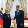Pertemuan Presiden Venezuela Nicolas Maduro dengan delegasi Tiongkok. (X)