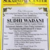 Duduk Perkara Undangan Sudhi Wadani Sukmawati Soekarnoputri