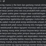 Istri Curhat di Group Info Cegatan Jogja Soal Suami yang Pengangguran, Terlalu Enak Memelihara Burung